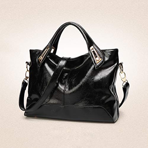 Bolsa feminina vintage de luxo encerado couro legítimo bolsa tiracolo bolsa transversal bolsa de omb