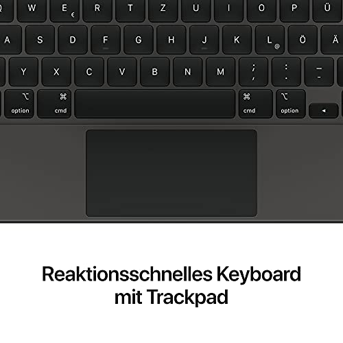 Apple Magic Keyboard für 12.9-inch iPad Pro (3, 4, 5. und 6. Generation) - Deutsch - Schwarz