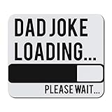 Mouse Pad Dad Joke Loading Please Wait Daddy Style A Neoprene Square Shape