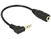 Produktbild DeLOCK 10x Adapterkabel Klinke 2,5 mm St gew.> 3,5 mm Bu 3 Pin 14cm