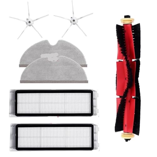 Roborock S5 S6 �V���[�Y ���[���[ �u���V �t�B���^�[ ���b�v �N���X �Z�b�g�ɑΉ�(B2)