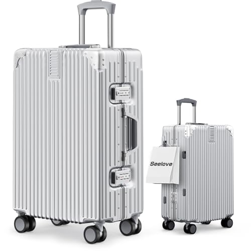 [Seelove] X[cP[X L[P[X @ ABS+PC ϏՌ y L[obO S/M/LTCY 360x] ? ?^ e Vo[ luggage suitcase LX^[ TSAbN o ?iSSTCY/