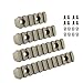 GVN M-Lok Polymer Rail Section 5,7,9,11 Slot Polymer Picatinny/Weaver Rail(4 Pieces Tan)