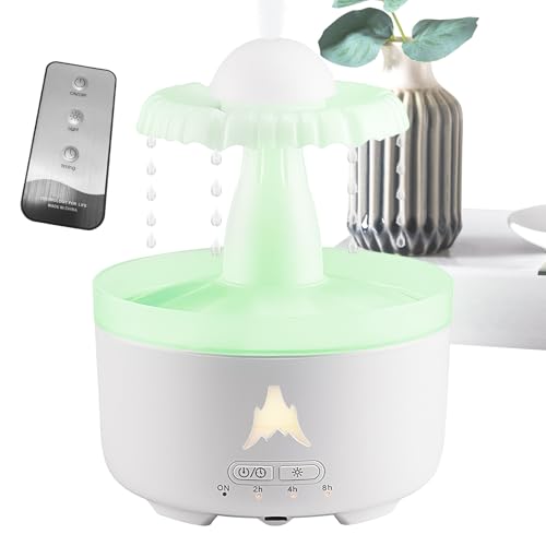 Humidificadores de niebla frescos para el dormitorio, pequeños humidificadores para el dormitorio - Humidificador de escritorio con difusor de aromaterapia de lámpara | Máquina de aromaterapia ligera