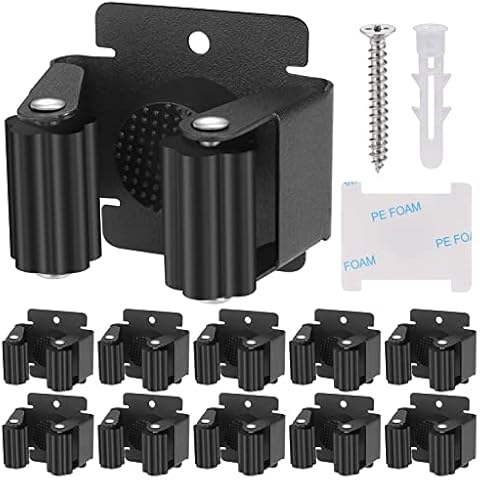 Hejo Stainless Steel Broom Holder Rack Cover