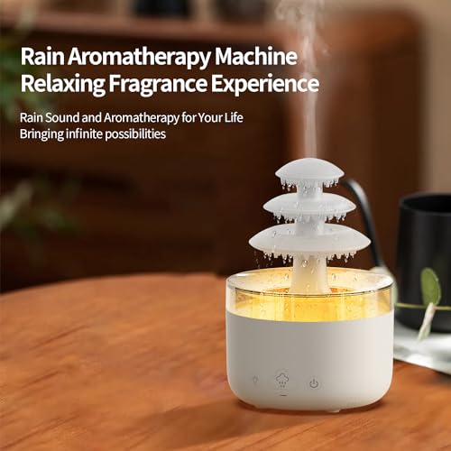 Humidificador Rain Cloud con Difusor y Luz LED miniatura 2
