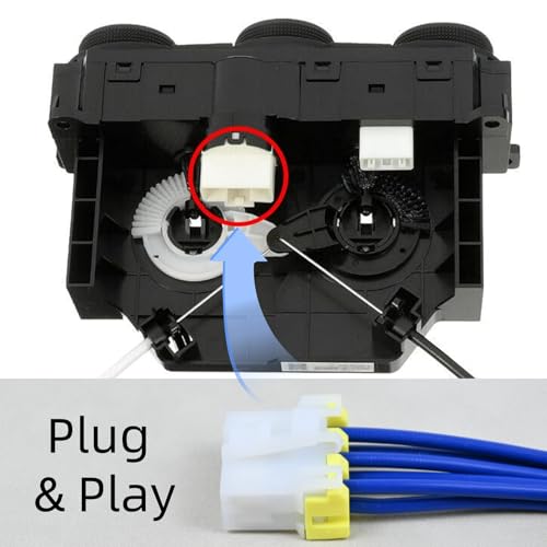 Chauffe-eau manuel AC HVAC Harnais de câblage de connecteur de contrôle pour Subaru Forester 2014-2017, Impreza 2012-2017 et Crosstrek 2013-2017 WRX 2015-2017, remplace 655-58785