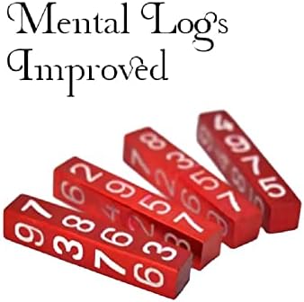 MilesMagic Magician’s Mental Logs Gimmick Improved Version Mind Prediction Slates Predict Any Number Calculation Close Up Mentalism Metal Rods Prop Real Magic Trick image 5