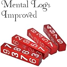 MilesMagic Magicians Mental Logs Gimmick Improved Version Mind Prediction Slates Predict Any Number Calculation Close Up Mentalism Metal Rods Prop Real Magic Trick