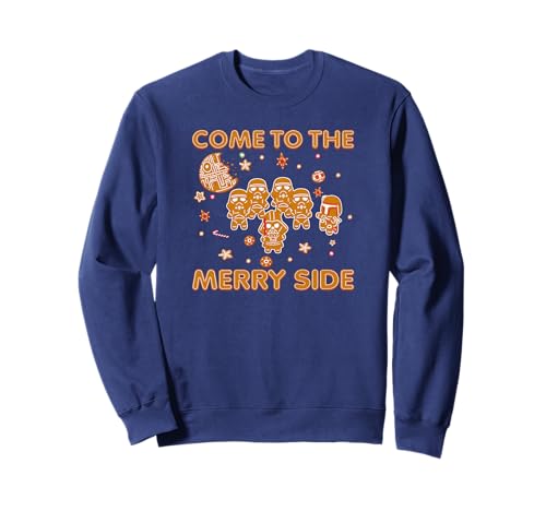 Sweatshirt Star Wars de Noël style pain d'épices pull festif et chaud pour l'hiver