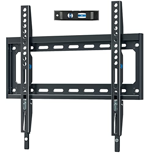 Mounting Dream Fixed TV Wall Bracket Mount Ultra Slim for Most 26-60 inch TVs up to VESA 400x400mm and 45.5 KG Flat to wall Low Profile TV Bracket MD2361-K-02