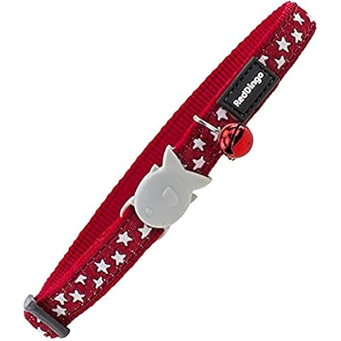 Red Dingo Cat Collar with Stars Design Cover