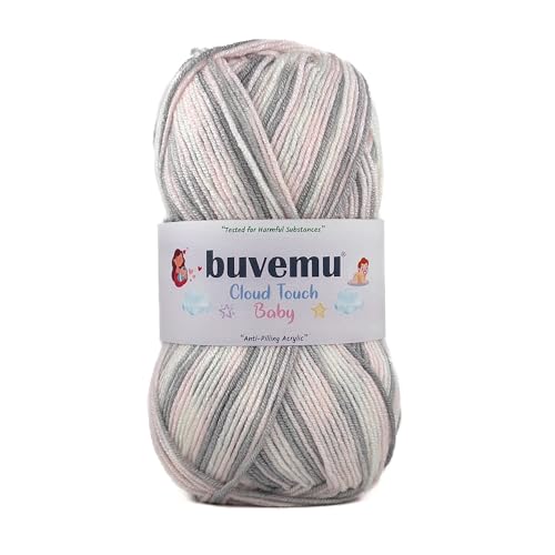 Image of Cloud Touch Baby DK Yarn for Crochet & Knitting, Multi - No.9