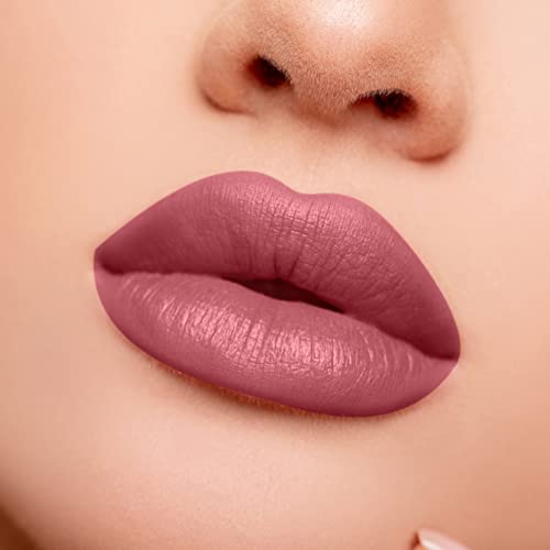 Image of Colors Queen Color It All Long Lasting Non-Transfer Lip Crayon Lipstick + Matte Perfect Long Lasting Liquid Matte Lipstick Combo (Make It Happen, Sassy Pink)