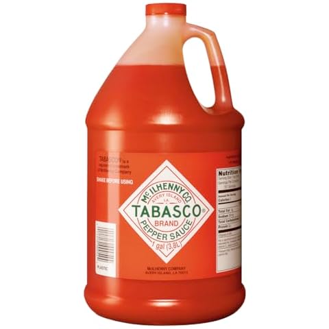 TABASCO® Brand Original Red Pepper Sauce, 128 Fl oz (Pack of 1) Cover