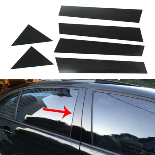 Cubierta embellecedora de pilares de ventana para Chrysler 300, acabado refinado 4