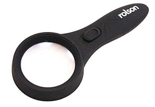 Rolson 60328 6 Mini LED Magnifying Glass