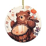 BROLEO Petit ours marron jouant de la batterie Impressions Garantie après-vente fiable : Merci de votre confiance ! Nous sélectionnons soigneusement des matériaux et des designs de haute qualité pour garantir la durabilité et la fiabilité de nos produits, offrant un service sans souci après l'achat et vous apportant une expérience agréable.