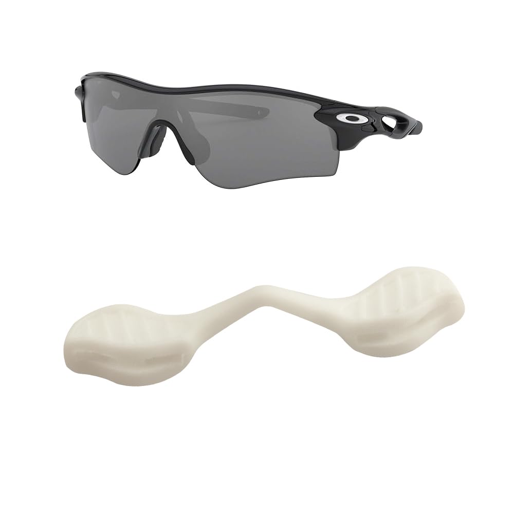 Replacement Oakley Radarlock Path Sunglasses Earsock/Nosepiece Kit (White Nose Pads)