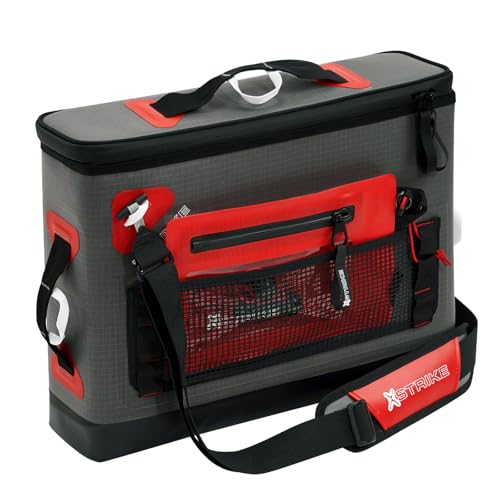 X-Strike 30-Can Waterproof Kayak Cooler Bag Behind Seat, 500D TPU Fabric Seamless Craft, for Kayaking, Paddle Board, Travel, Camping, Beach, Fishing, Picnic