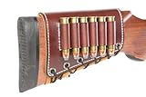 Diamond D Leather Rifle Butt Cuff- 45-70-  Brown