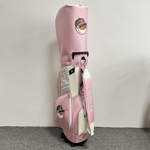 Jinghui �S���t�o�b�O �L���f�B�o�b�O ������� �X�|�[�c�S���t�o�b�O Golf Club Bag �L���X�^�[�t�� �L���f�B�o�b�O �S���t�J�[�g�o�b�O �S���t�N���u�o�b�O �S���t�{�X�g���o�b�O �y�� �h�� �ϖ��Ր� ��e�� ��d�S ���芴 ���K�p ��