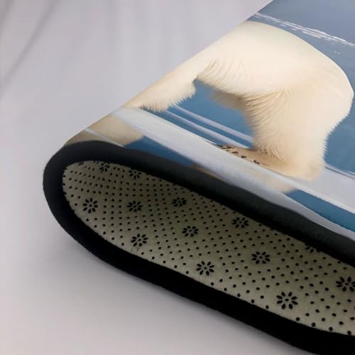 Tapis lavable et antidérapant pour protéger les sols de salon - 6