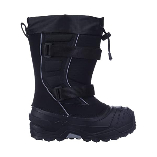 Baffin Boy's Young Eiger Snow Boots, Black, 12 M US Little Kid - Image 7