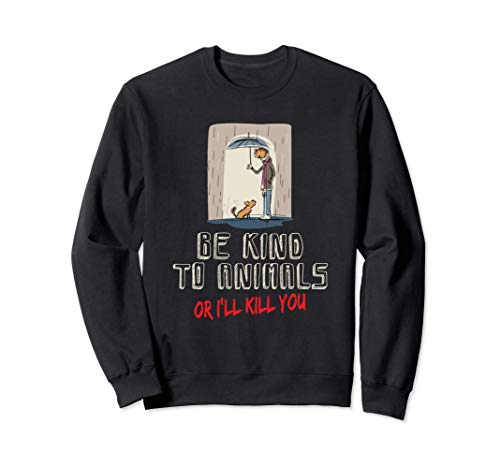 Vegan Gifts - Funny Kind Vegans Meme - Animal Lover Gift Sudadera