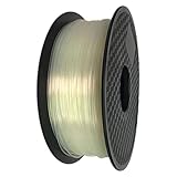 PLA Plus Filament 1.75 ± 0.02 mm 2.6 lbs Spool Tough Longer Shelf Life Clear