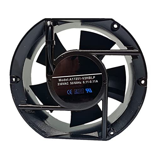 Ventilador de refrigeración 17251 con bajo consumo de 0,11A y alta capacidad de flujo de aire