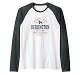 vintage bedlington terrier retrò maglia con maniche raglan