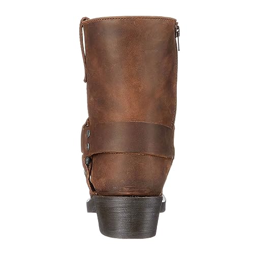 ADMLZQQ Cowboy Boots Men Square Toe Western Boot Durable Classic Work Boots3