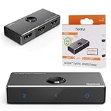 Hama Commutateur 8K HDMI™ bidirectionnel, 1 ent. 2 Sort./2 ent. 1 Sort., Garantie 10 Ans, ...
