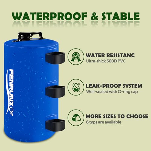 Image of Canopy Water Weight Bag,176 LBS Gazebo Tent Water Weights Set of 8 Leg Weights for Carport, Pop Up Canopy,Tent,Gazebo,Blue