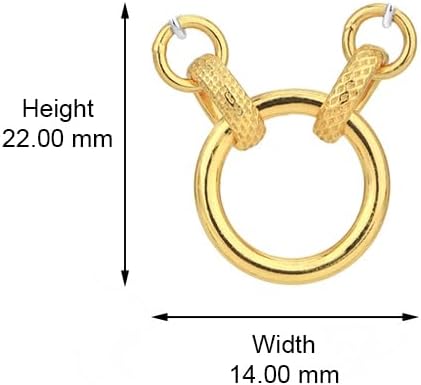 Vanbelle Sterling Silver Jewelry - Rhodium & Gold Plated with 925 Stamp - Two-Toned Textured Circle Pendant Necklace for Women - Chain 16" long + 2" Extender - Image 4