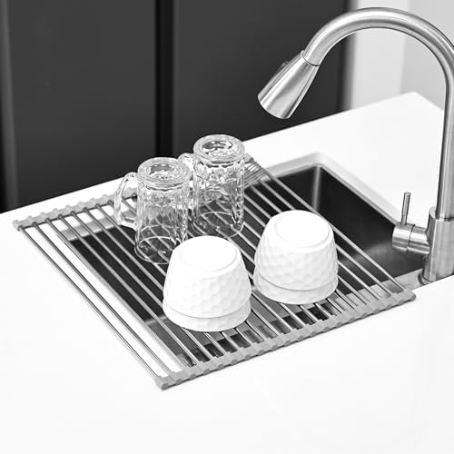 KitchenRaku Escurreplatos 43 x 40 cm | Escurridor de Platos para ...