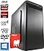 Produktbild SNOGARD Office/Multimedia PC | AMD Athlon 200GE 2X 3200MHz | 8GB DDR4 | 1TB HD+120GB SSD | AMD Radeon Vega3 | W10Home | 7.1 Sound | Desktop Computer