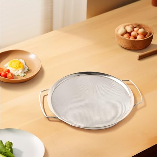 Scolapasta professionale in acciaio inox con 2 manici per una maggiore usabilità (25 cm)