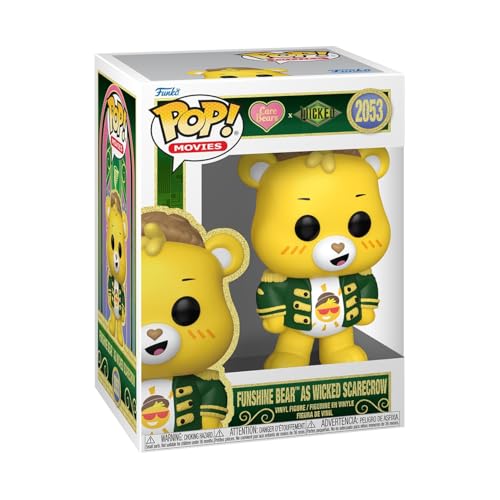 Funko Pop! Movies: Wicked X Care Bear - Funshine Bear as Wicked Scarecrow - Collectable Vinyl Figure - Gift Idea - Official Merchandise - Toys for Kids & Adults - Movies Fans