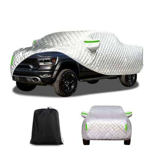 Heavy-Duty Hail Cover Compatible with Truck GMC Sierra 1500 2007-2025 5.8| 5-Layer Thick Padding | Waterproof All-Weather Protection | Fits Truck, SUV, Sedan G0320