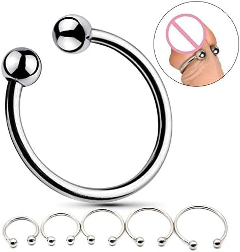 Anillo de masaje de metal para hombres HUNTVE accesorio multifuncional 2