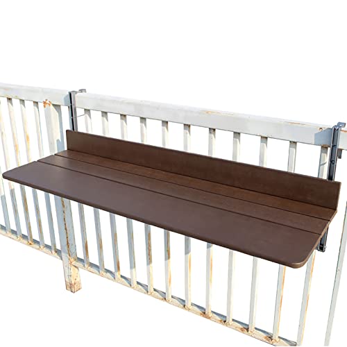 Table de bar suspendue pour extérieur et bureau pour ordinateur pliable - 2