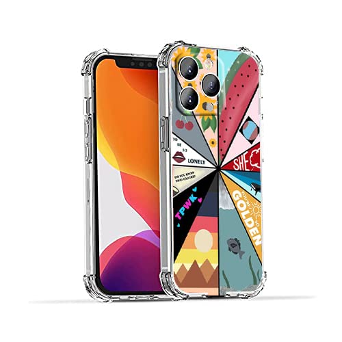 Harry Styles for iPhone 13 Pro Case,Hippie Indie Aesthetic Colorful Cool Case Design for Women Men,Soft TPU Bumper Case for iPhone 13 Pro