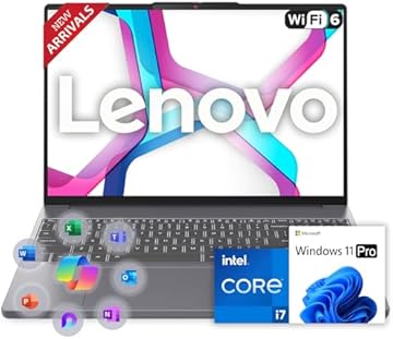 2025-2026 New Generation 15.3" Business and Student Laptop, Intel Core i7-13620H(Outperforms i9-13900H), 16GB RAM, 512GB SSD, Ultra Quiet Design, Long Battery Life, WiFi 6, Windows 11, WOWPC