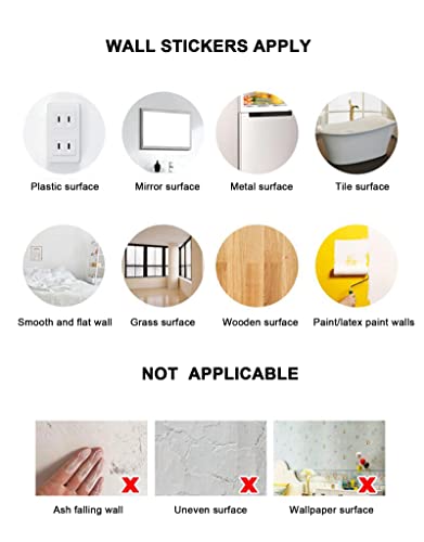 Detachable Cartoon Dinosaur Wall Sticker Diy Colorful Dinosaur Eggs Baby Kids Room Decoration Boys Girls Bedroom Living Room Nursery Classroom Game Wall Art Mural Decoration #TOP6