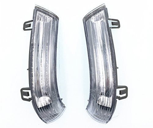 HZTWFC 2Stk Linker rechter Türspiegel Signalleuchte einschalten OEM # 1K0949101 1K0949102 für VW Jetta Golf Git MK5 Passat Skoda Seat