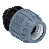 H2O-Flex PP-Fitting, Klemmverbinder - 25er PE Adapter mit 1