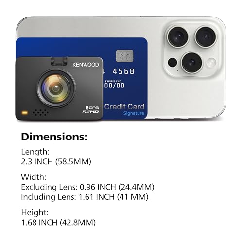 Dash Cam Kenwood DRV-A310W - 6