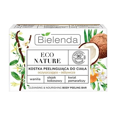 Bielenda Eco Nature Vainilla Leche de Coco Peeling Cube Cover